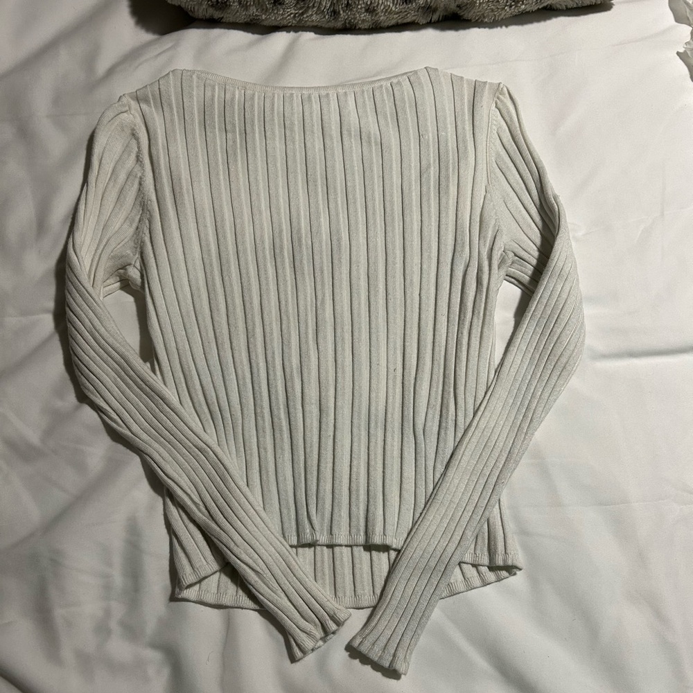 Boutique white top